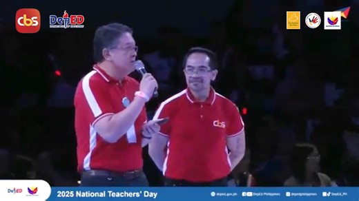 🎥✨ FULL HOUSE at MOA ARENA! National Teachers’ Day 2025 brought thousands together to celebrate the heart of education -our teachers! 👩‍🏫👨‍🏫 Proudly co-presented by CBS China Bank Savings, this momentous event is a testament to our commitment to uplift, honor, and empower educators nationwide. 💛❤️ 📍 MOA Arena | October 6, 2025 #CBSChinaBankSavings #NTD2025 #MabuhayAngGuro #Together4Teachers #SalamatTeacher #CBSEasyBanking #CBSForEducators | CBS China Bank Savings