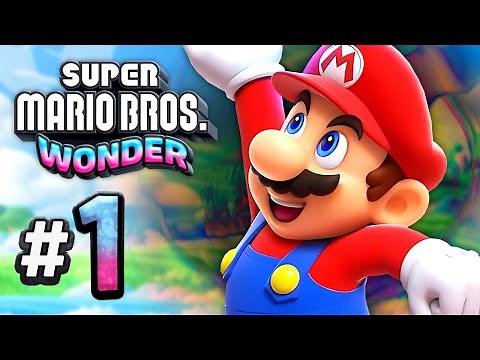 Super Mario Bros. Wonder #1 - What WONDERS Await Us?! (Co-op)