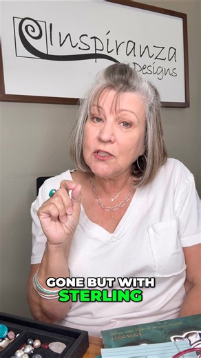 1.2K views · 12 reactions | Discover the value and authenticity of genuine sterling silver jewelry! We explore the benefits of sterling silver and gemstone jewelry, emphasizing its lasting value, even when broken. Learn how to turn your silver into scrap for cash! #SterlingSilver #JewelryMaking #SilverJewelry #GemstoneJewelry #JewelryValue #SilverScrap #RealSilver #JewelryTips #SustainableJewelry #FashionJewelry | Inspiranza Designs | Facebook