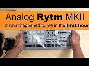 WHAT Elektron put in 'da BOX - Unboxing & first sounds | Elektron Analog Rytm MKII