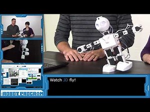 The Robot Program 003 - Getting JD Humanoid Robot to Move