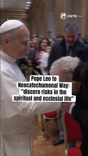 Pope Leo meets with the Neocatechumenal Way warning of risks in the spiritual and ecclesial life