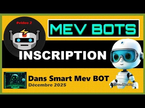 SMART MEV BOT💎 COMMENT S'INSCRIRE DE A à Z🌟