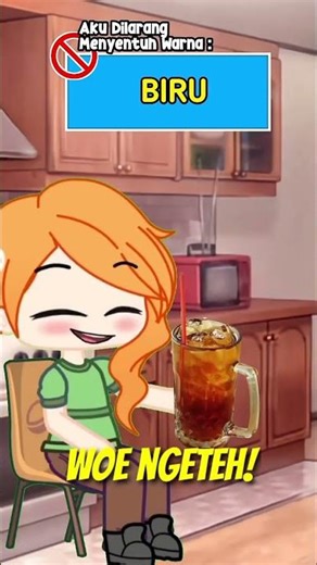 #pov : you are not allowed to touch blue objects 💙🚫