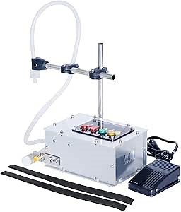 ZONESUN Digital Control Semi Automatic Liquid Filling Machine 3000ml Fruit Milk Water Bottle Filler