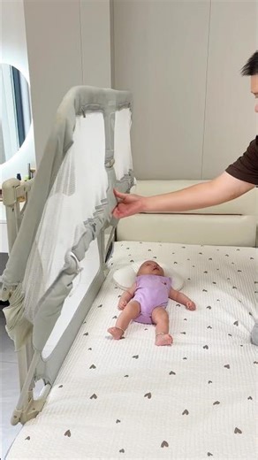 发现了一款宝藏婴儿床！多功能轻便可折叠设计再也不怕压到宝宝了！性价比高还不占空间真的香！ #婴儿床 #母婴好物 #宝妈推荐 #母婴好物 #带娃好物 #新生儿