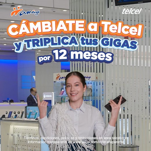 Cámbiate a Telcel y navega en la Red e mayor cobertura | Telcel