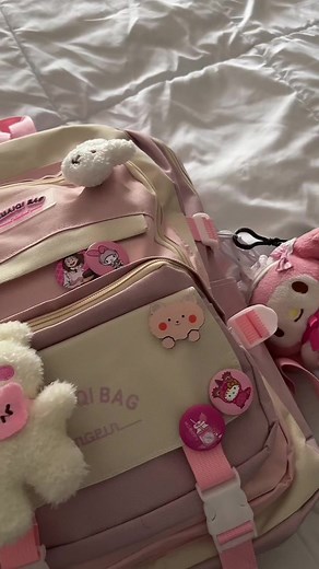 Sanrio Pink Hello Kitty School Backpack