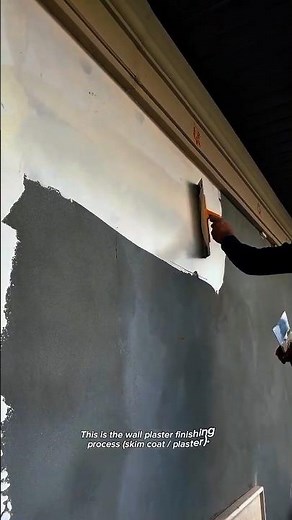 Smooth Wall Finishing with Skim Coat | Professional Plastering Technique (Step-by-Step)