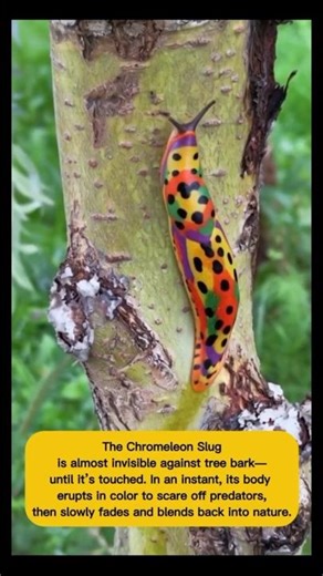 The Chromeleon Slug: Nature’s Living Color Alarm