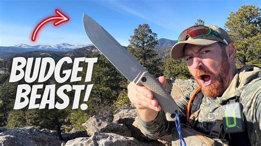 Massive survival knife tested: Budget friendly and versatile