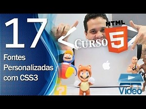 Curso de HTML5 - 17 - Fontes em CSS3 - by Gustavo Guanabara