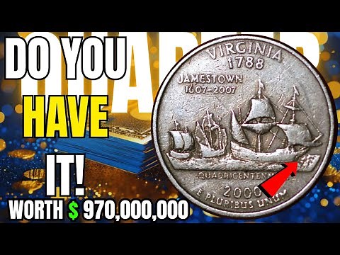 Top 7 Rarest State Quarters Dollar Coin _ These State Quarters Are Worth Big Money!