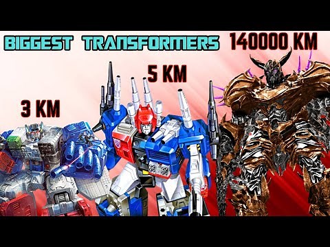 Top 10 Biggest Transformers Of All Time That Will Terrify You To The Core - Backstories Explored