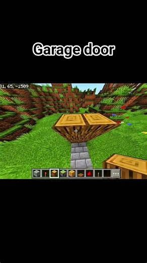 Minecraft garage door ll #minecraft ll #shortvideo ll @UmeekGamersofficial ll #actingchallenge