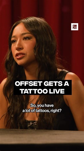 13K views · 61 reactions | This tattoo trick 勞 Watch Offset’s Interview with a Magician and shop his artist collection on https://cmplx.it/4k7C1uF Watch full episode here: https://cmplx.it/3THFNQH | Complex | Facebook