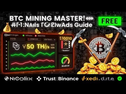 BTC Mining Master 2025: Free Software Guide | NiceHash, Trust Wallet, Binance | Elite Mining Method