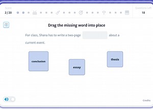 ScoreQuestions Left2 / 2018[6(1)​​Drag the missing word i... | Filo