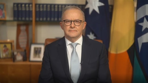 Anthony Albanese's national address contained reassurance on the fuel crisis — and a warning shot