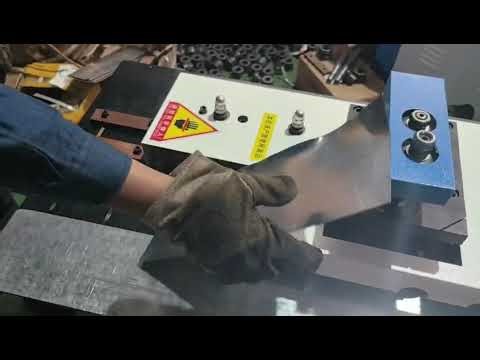 How to operate the pittsburgh lock forming machine