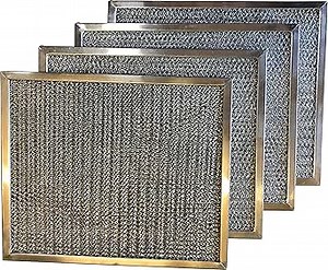Filter Everything Replacement Aluminum Filters Compatible With nVent, Pentair, Hoffman, McLean 10100013, 10100013sp, 10-1000-13, 10 1000 13, 10100013h- 11 x 12 x 3/8-4-Pack