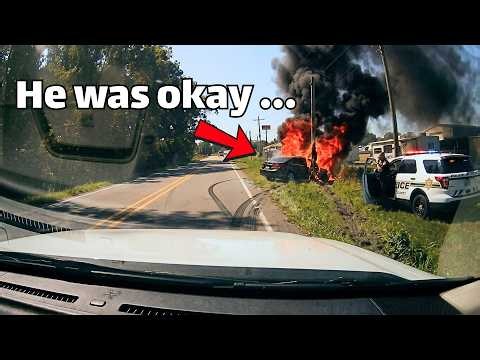TRAGIC When High speed Police Chases End in DISASTER - Police Chase Compilation #8