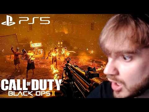PLAYING BLACK OPS 2 ZOMBIES ON THE PS5 (BO1 & BO2 PS5 Gameplay)