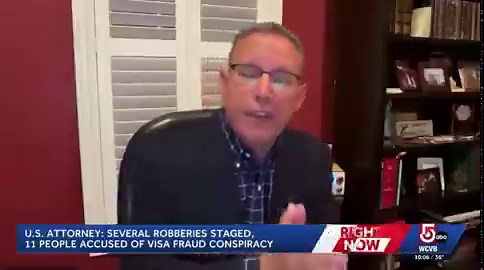 Indians were caught staging fake robberies for preferential treatment in their visa status.