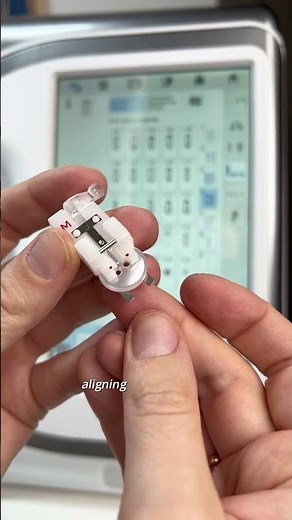 How to sew buttons on sewing machine🤩🤗 #BrotherSewing #AtYourSide #BrotherAtYourSide