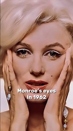 Marilyn Monroe’s Eyes Tell Everything (1953 vs 1962)