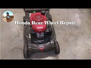 Honda Push Rear Wheel and Height Adjuster Repair