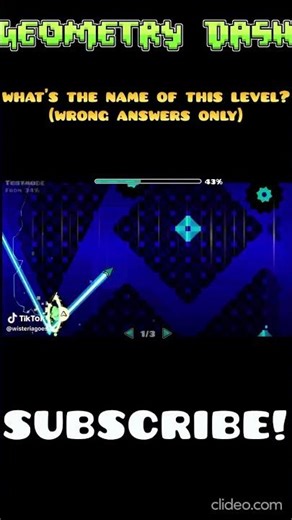 Name the level part 6 #gdlevels #geometrydash #gd