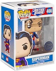 Funko Pop! DC Comic Heroes: Exclusive Vinyl Figure (Superman #466)