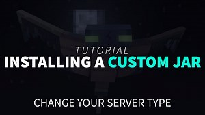 How to Install a Custom JAR (Custom Server Type)