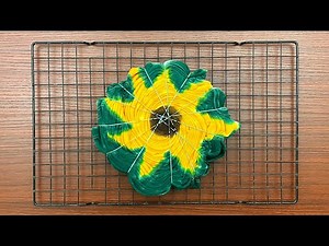 Tie-dye pattern : Sunflower