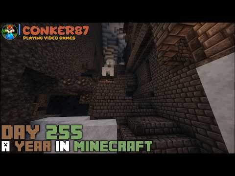 Copy and Pasting Stairs | Day 255 – A Year In Minecraft