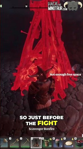 Pro Tip Before Fighting Fell Dragon Youngling in Enshrouded