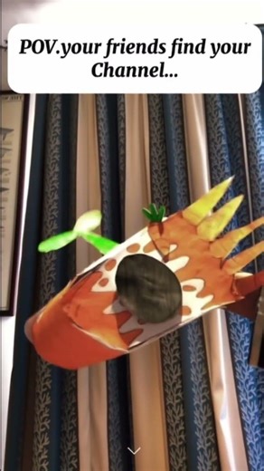 POV your friend find your Channel #dragonpuppets #paperdragon #paperart #trend #puppet #viral #paper