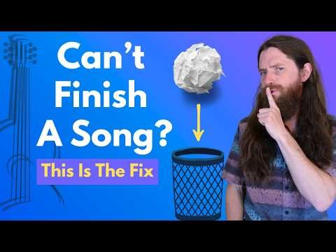 The #1 Reason You Can't Finish a Song (And How to Fix It FAST). Permanently Overcome Writers Block!