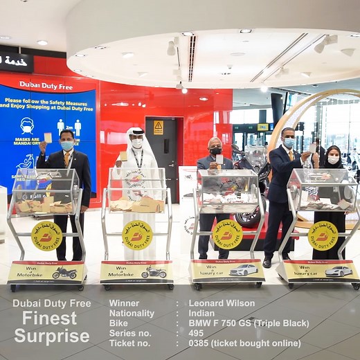 We know you’ve missed the LIVE broadcast today, but here is a brief recap of the Millennium Millionaire and Finest Surprise draw held earlier today in Terminal 2. Winners are also published on our website, see the list https://www.dubaidutyfree.com/ddf-winners?MM. Don’t miss your chance to join the next draw as few tickets till available online. #DubaiDutyFree #MillenniumMillionaire #FinestSurprise | Dubai Duty Free