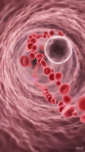 Microscopic Blood Flow Inside Nerve | Medical ASMR Close-Up 🩸🔬 #asmr #medicalasmr #shorts