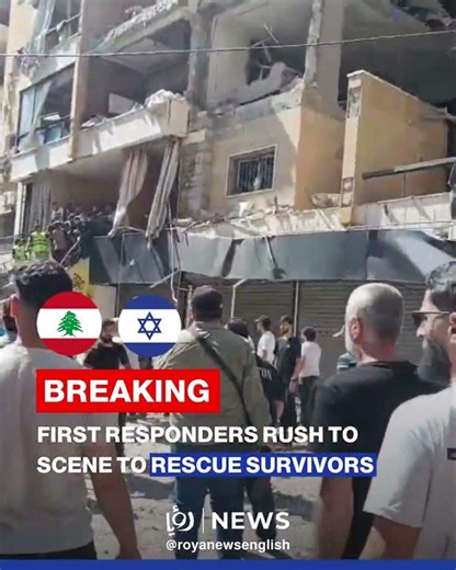Rescue teams in Lebanon search rubble for survivors