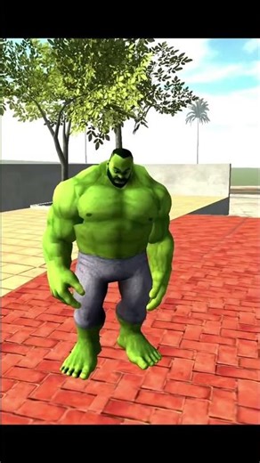 HULK KA DUPLICATE AAYA 😱 INDIAN BIKE DRIVING 3D #indianbikedriving3d #shorts