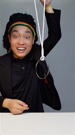 Hướng dẫn thả vòng sắt vào dây thừng 🤯
