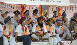 OROP: Protesting ex-servicemen claim police harassment