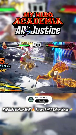 Insane Fight ⚠️ Spinner Nomu 💥 Koji Koda & Mezo Shoji Epic Clash