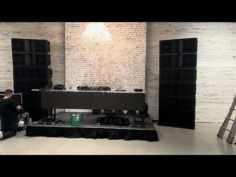 Jbl vertec setup