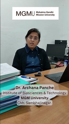 Biotechnology is where science transforms lives | MGM University Open Day