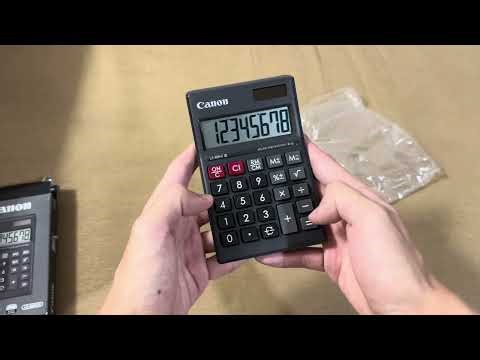 Canon LS-88Hi III Calculator | Unboxing and Quick Test