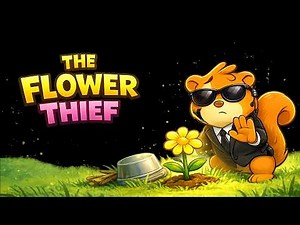 The Flower Thief 🌼 | Read Aloud for Kids | Funny Spring Story | Reading with Rollin